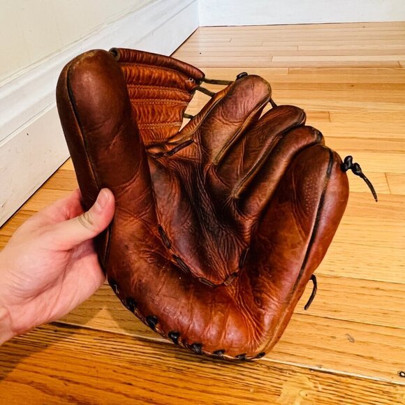 Vintage MICKEY MANTLE Rawlings Signature Model MM9 Baseball RHT Glove NY Yankee - Picture 10 of 16